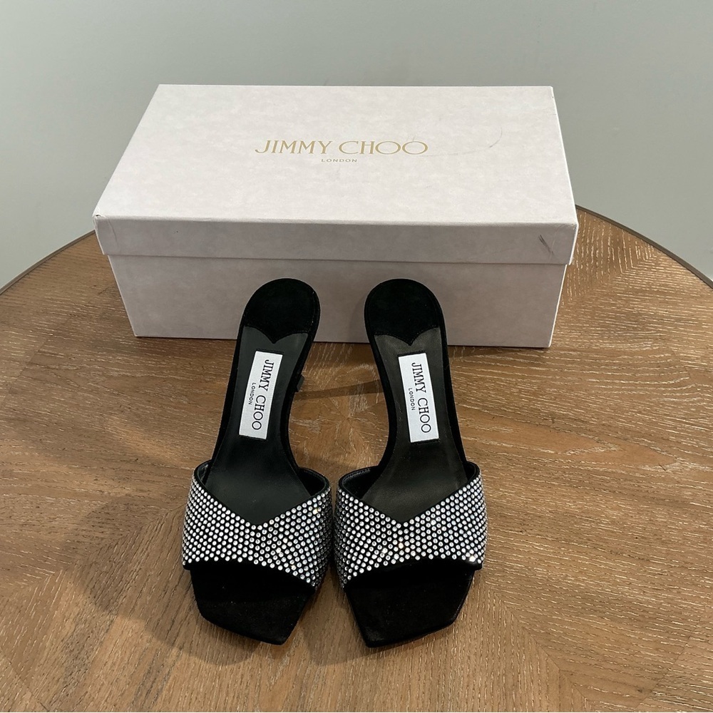 Jimmy Choo Skye 70 Crystal sandal - Picture 8 of 10